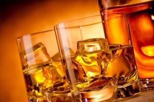 Whisky with ice