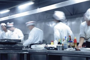 Chefs in the kitchen