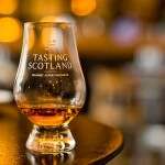 Tasting Scotland whisky glass