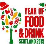 Logo Merry Christmas - The Year of Food & Drink Scotland