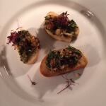 Smoked Mussel Canape 